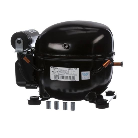 Picture of Continental Refrigeration Compressor 4-369Comp 1/4Hp Hi R-134a 115 Part# NEK6170Z1