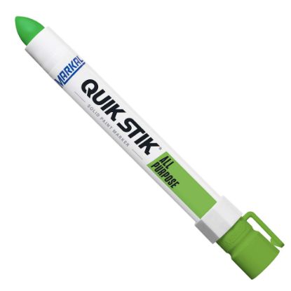 Picture of Markal® Quik Stik All Pur Solidpaint Marker Fl Green Part# - 61042