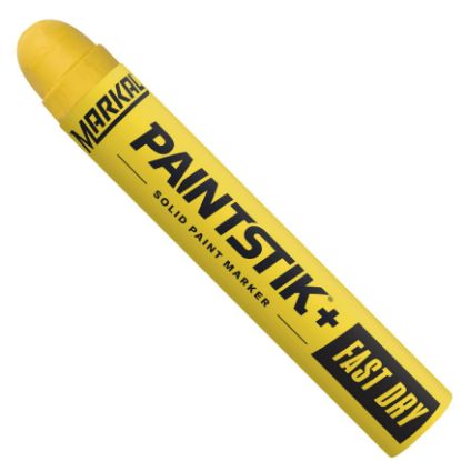 Picture of Markal® Paintstik Fast Dry Marker  Yellow  11/16In Part# - 82721