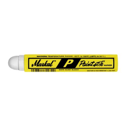 Picture of Markal® White P Paintstik Marker Part# - 83420