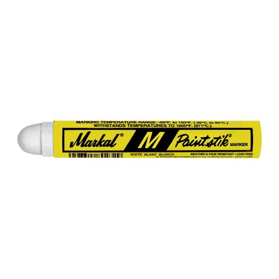 Picture of Markal® Paintstik M & M-10 Markers  White Part# - 81920