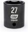 Picture of Gearwrench® 1/2" Drive 6 Point Stanimpact Met Socket 27Mm Part# - 84545N
