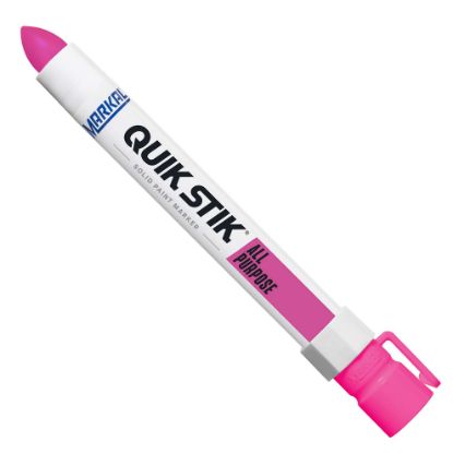 Picture of Markal® Quik Stik All Pur Solidpaint Marker Fl Pink Part# - 61044