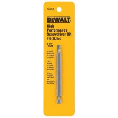 Picture of Dewalt® #10 Slotted Screwdriver Part# - Dw2040