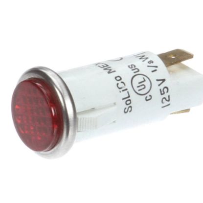Picture of Delfield Signal Light 1/2-Inch Red 125V Part# 2194190
