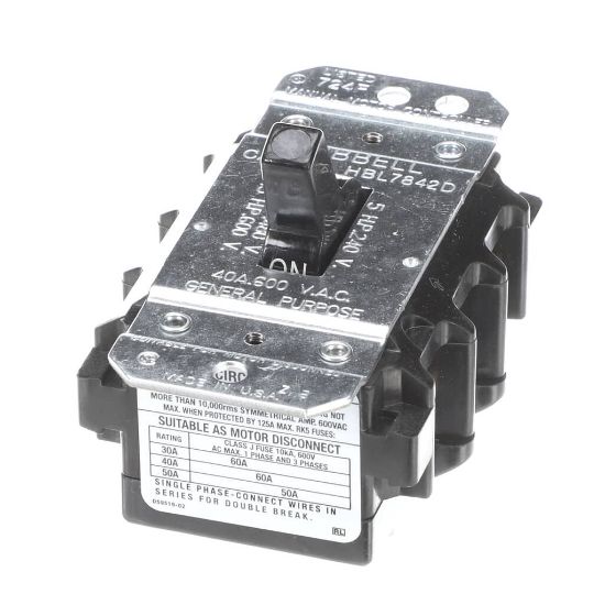 Picture of Delfield Switch 2-Pole 40A Part# 2194803