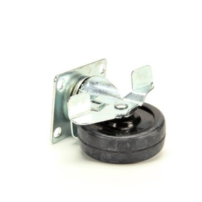 Picture of Delfield Caster Plate3-1/2-inch W/brk Blk Part# 3234025