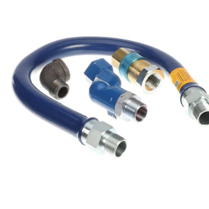 Picture of Dormont 1 Dia., 36 Blue Hose, Snapfast, Swivel M Part# 16100BPQS36