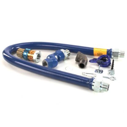 Picture of Dormont 1 Dia., 48 Blue Hose, Snapfast, Swivel M Part# 16100BPQSR48