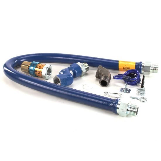Picture of Dormont 1 Dia., 48 Blue Hose, Snapfast, Swivel M Part# 16100BPQSR48