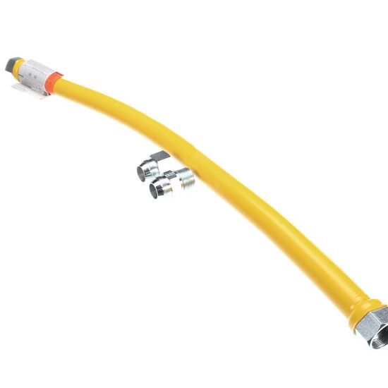 Picture of Dormont Stationary Gas Connector, 1 Dia., 36 L Part# 16100NPFS36