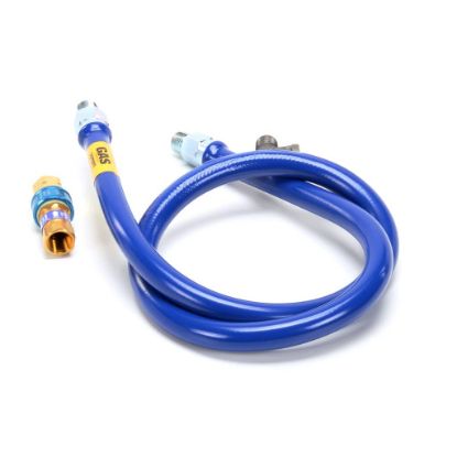Picture of Dormont 1/2" Dia., 60 Blue Hose, Snapfast, 1 Elb Part# 1650BPQ60