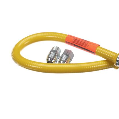 Picture of Dormont Stationary Gas Connector, 1/2 Dia., 24 L Part# 1650NPFS24