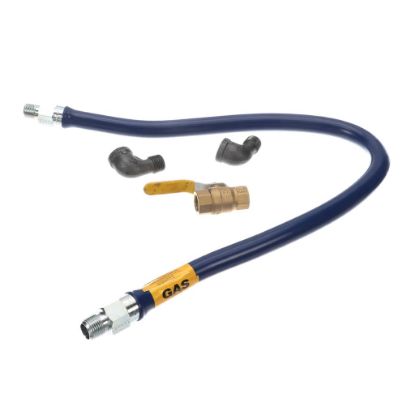 Picture of Dormont Ss Food Truck Connector,braided,pvc Coat Part# 1650BPV36BXFT
