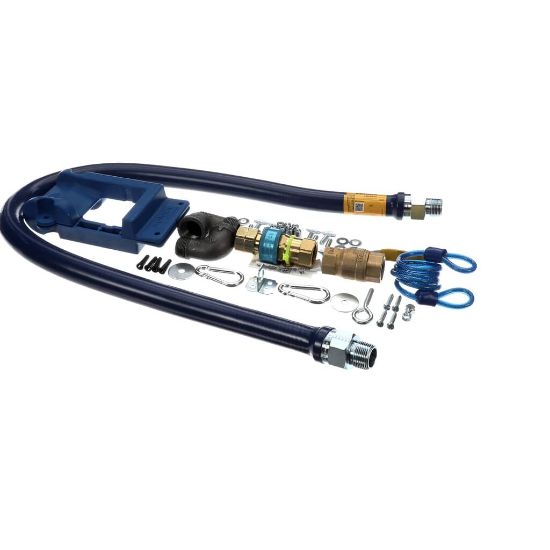 Picture of Dormont 3/4X48 Deluxe Posi-set Gas Hos Part# 1675KIT48PS