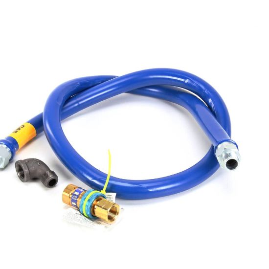Picture of Dormont 3/4" Dia., 72" Blue Hose, Snapfast, 1 El Part# 1675BPQ72