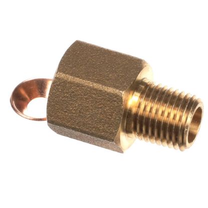Picture of Dormont 1/4" M Npt X 3/8" F Flare Fitt Part# LF90-1122