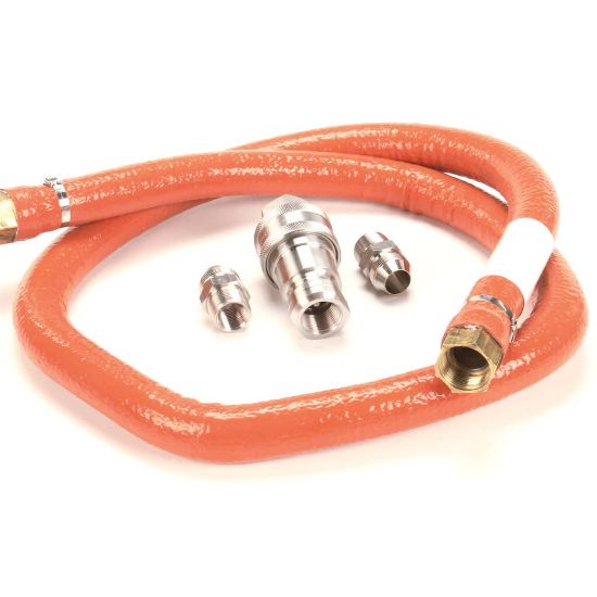Picture of Dormont Steam Connector, 3/4 Dia., 72 L, 2-Way Q Part# H75BIP2Q72