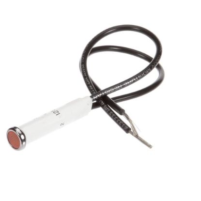 Picture of Duke Light,pilot 125V W/tinnerman Clip, Amber Part# 153203