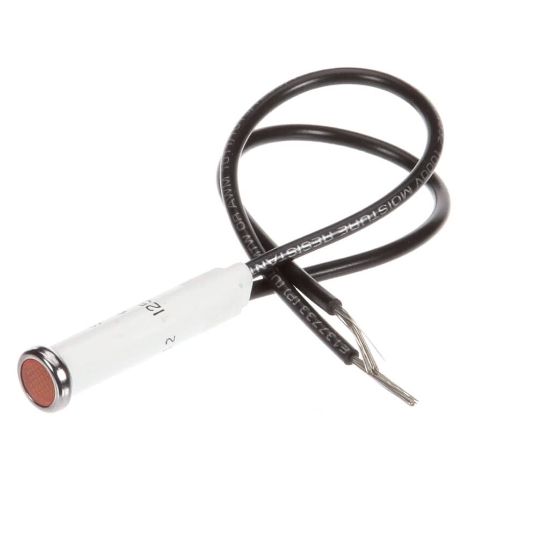 Picture of Duke Light,pilot 125V W/tinnerman Clip, Amber Part# 153203