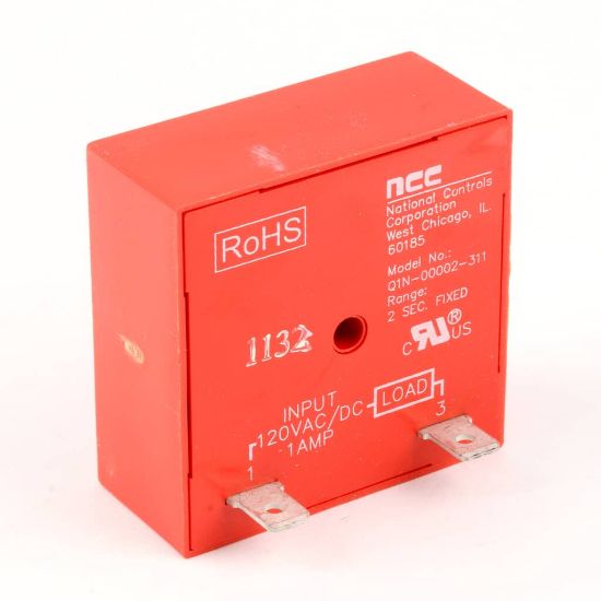 Picture of Duke Timer,delay 120V, 2 Second Fixed Part# 153324