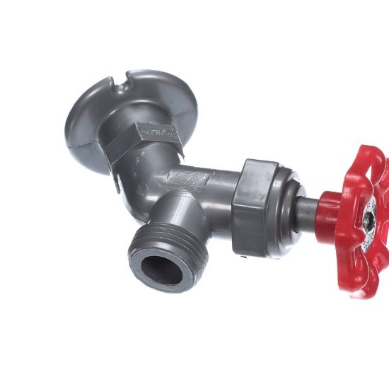 Picture of Duke Valve,bibb Hose Angle Hose Acetal, Angle Part# 154388