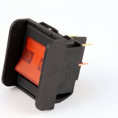 Picture of Duke Lighted Switch (Amber) 250V #Crtl111a250 Part# 212280
