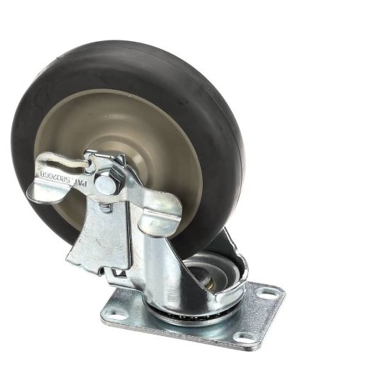 Picture of Duke Caster,5 W/brk Swivel(6 Load Height,plat Part# 214535