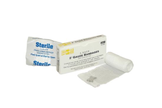 Picture of First Aid Only® 2" Sterile Stretch Compressed Gauze Rl  2/Bx Part# - 5-003-001