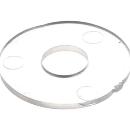 Picture of Duke Washer, Flat, Clear, Vinyl Part# 522029