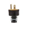Picture of Eaton Crouse-Hinds 15 Amp Blk Plug Commercial Grade Rubber Part# - 1709