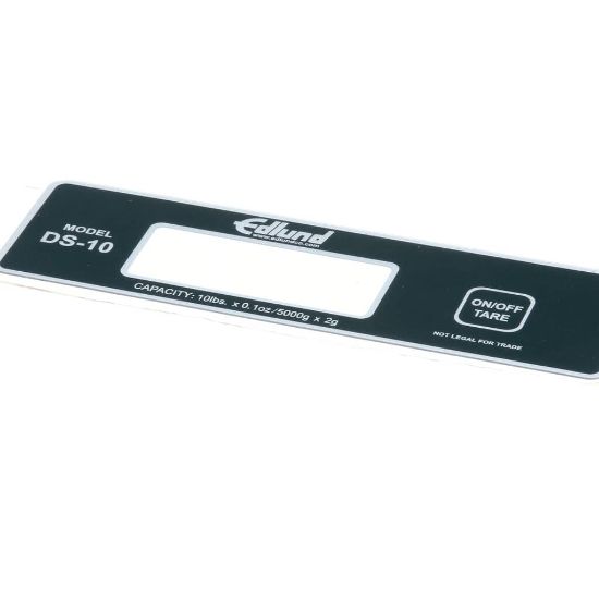 Picture of Edlund Decal, Ds-10 Switch Pad Bonso Part# D074B