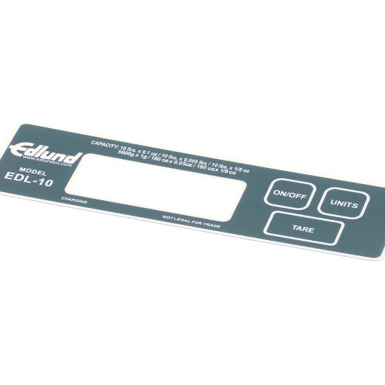 Picture of Edlund Decal, Edl-10 Part# D042