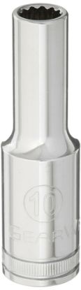 Picture of Gearwrench® 1/2" Drive 12 Point Deepmetric Socket 10Mm Part# - 80781