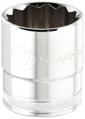 Picture of Gearwrench® 1/2" Drive 12 Point Standard Metric Socket 27Mm Part# - 80812