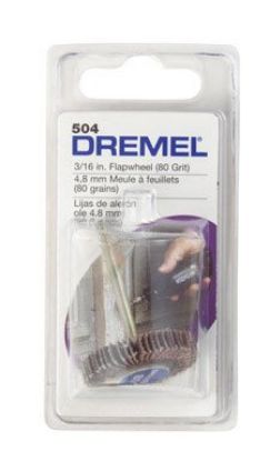 Picture of Dremel® 3/16" Flapwheel Sander 80 Grit Part# - 504