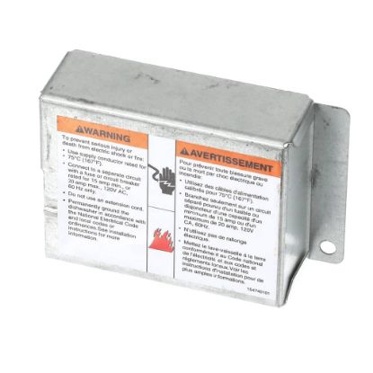 Picture of Electrolux Cover,junction Box,w/label Part# 154758501