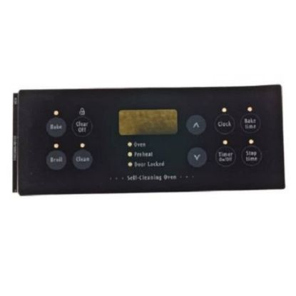 Picture of Electrolux Overlay,clock,black,es300 Part# 316220805