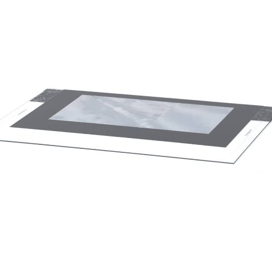 Picture of Electrolux Glass,door,black,outer Part# 316350103