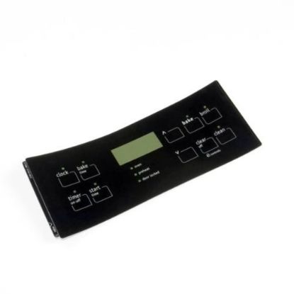 Picture of Electrolux Overlay,clock,black,es300 Part# 316419141