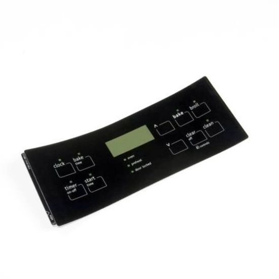 Picture of Electrolux Overlay,clock,black,es300 Part# 316419141