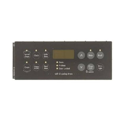 Picture of Electrolux Overlay,clock,black,es340 Part# 316419303