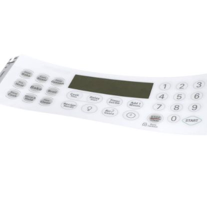 Picture of Electrolux Overlay,clock,white,es535 Part# 316419807