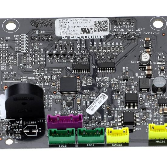 Picture of Electrolux Control Board,user Interface Part# 316474202
