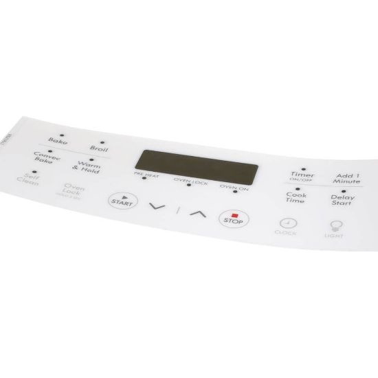 Picture of Electrolux Overlay,clock,white Part# 316633008