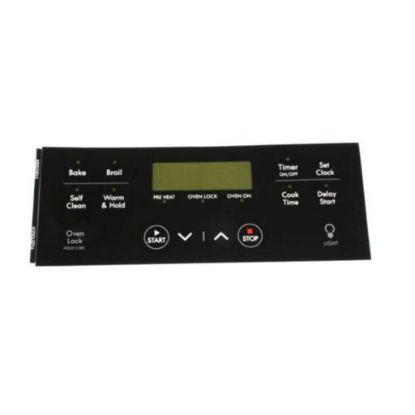 Picture of Electrolux Overlay,clock,black Part# 316633004