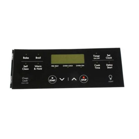 Picture of Electrolux Overlay,clock,black Part# 316633004