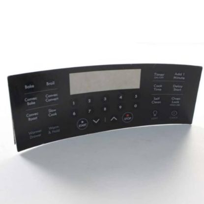 Picture of Electrolux Overlay,clock,black Part# 316655001