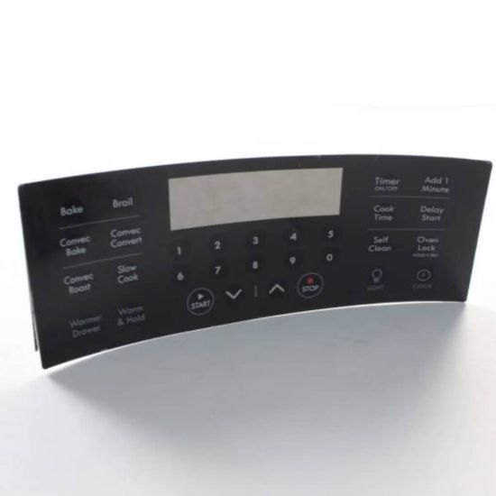 Picture of Electrolux Overlay,clock,black Part# 316655001