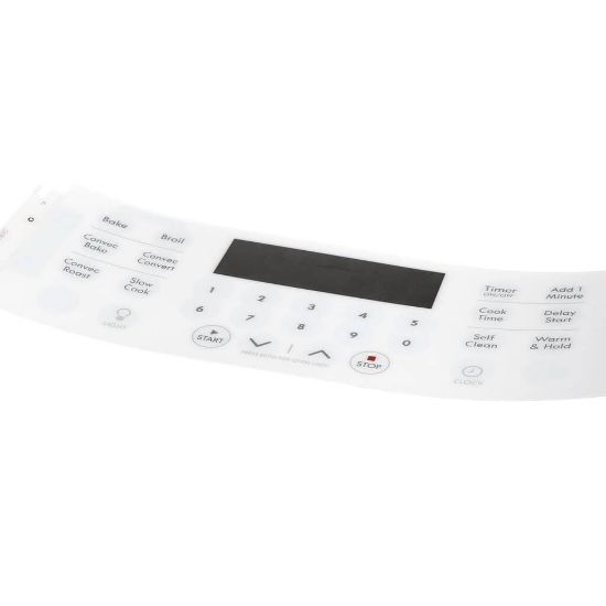 Picture of Electrolux Overlay,clock,white Part# 316655003